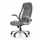 Кресло компьютерное HALMAR SATURN серый/серебристый